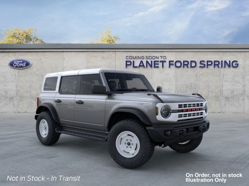 2025 Ford Bronco Heritage Edition Carbonized Gray Metallic at Planet Ford