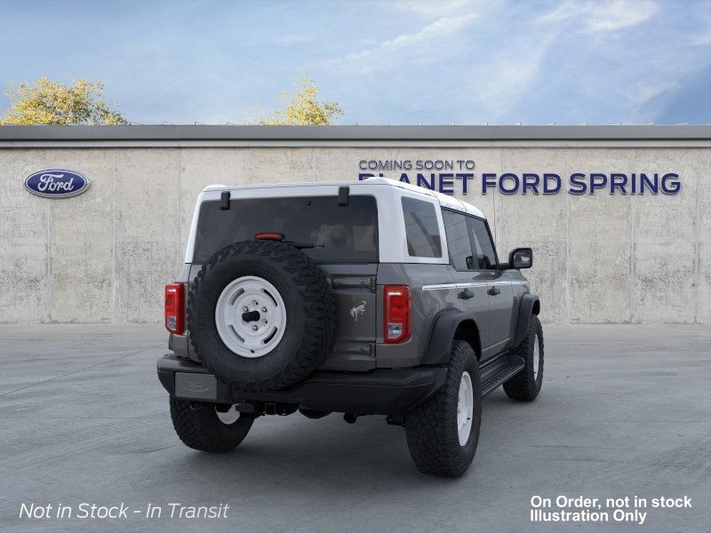 2025 Ford Bronco Heritage Edition Carbonized Gray Metallic at Planet Ford