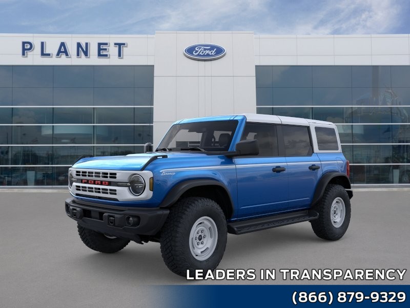 Velocity Blue Metallic 2026 Ford Bronco Heritage Edition 4-Door 4WD SUV / Crossover Four-Wheel Drive Automatic