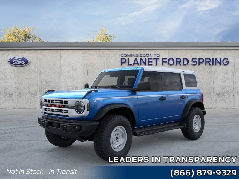2026 Ford Bronco Heritage Edition Velocity Blue Metallic at Planet Ford