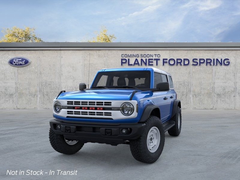 2026 Ford Bronco Heritage Edition Velocity Blue Metallic at Planet Ford