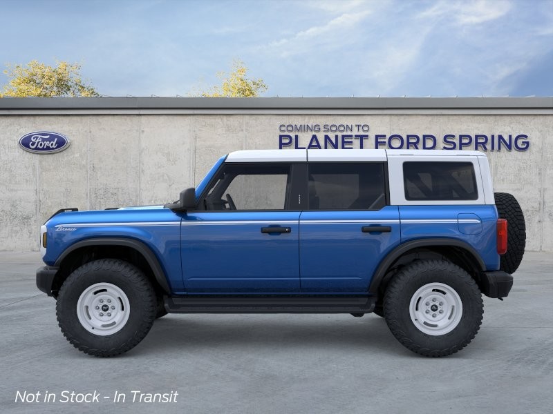 2026 Ford Bronco Heritage Edition Velocity Blue Metallic at Planet Ford
