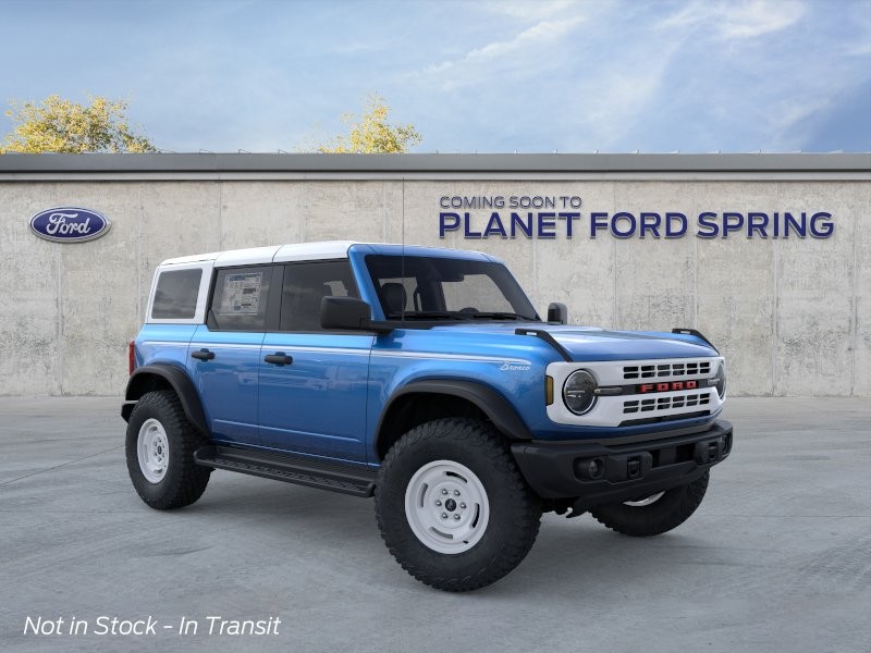 2026 Ford Bronco Heritage Edition Velocity Blue Metallic at Planet Ford