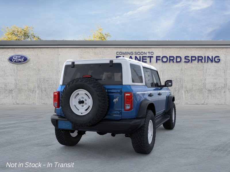 2026 Ford Bronco Heritage Edition Velocity Blue Metallic at Planet Ford