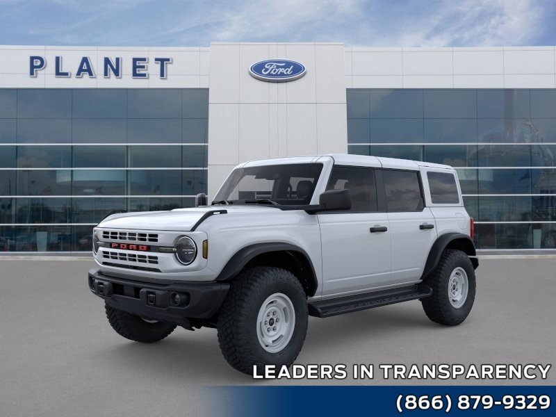 2026 Ford Bronco Heritage Edition Oxford White at Planet Ford