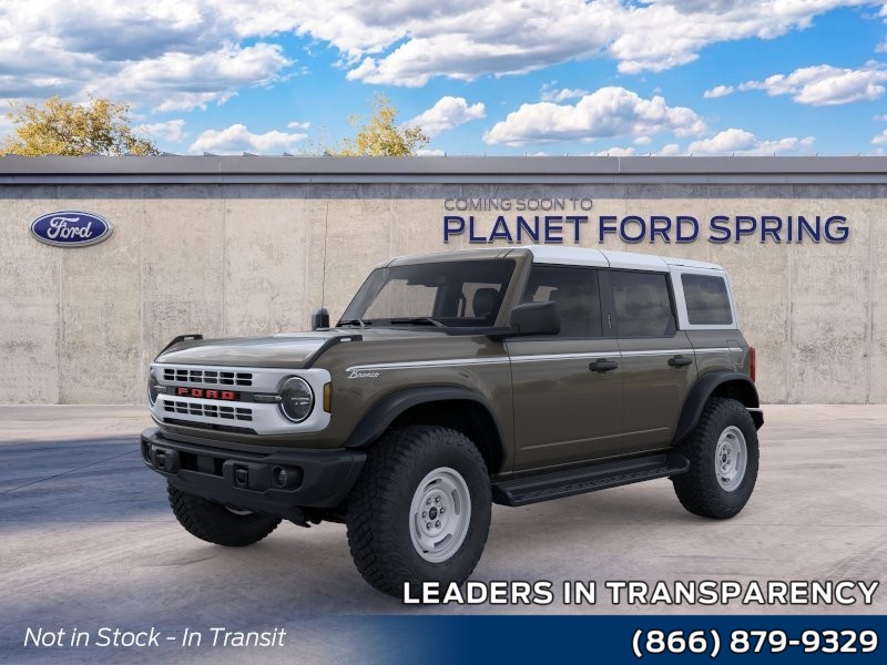 2026 Ford Bronco Heritage Edition Marsh Gray at Planet Ford