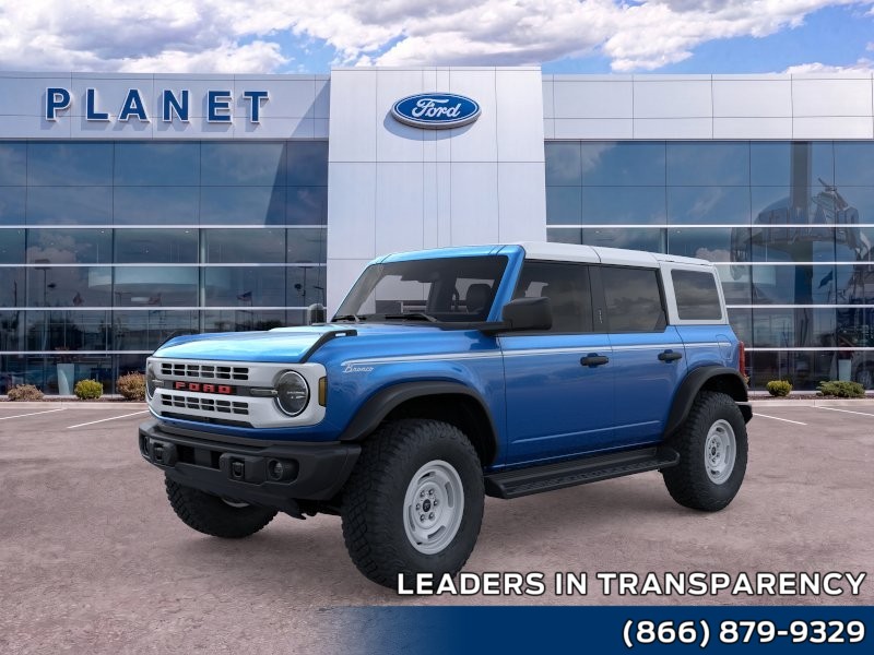 2026 Ford Bronco Heritage Edition Velocity Blue Metallic at Planet Ford
