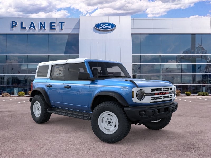 2026 Ford Bronco Heritage Edition Velocity Blue Metallic at Planet Ford