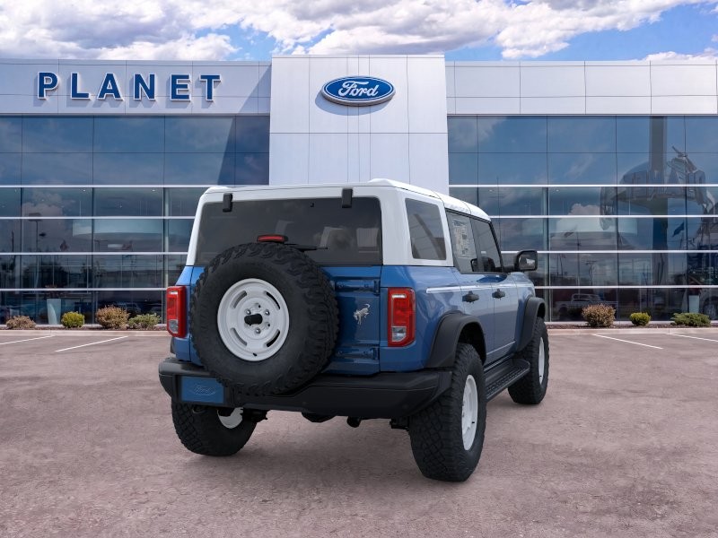 2026 Ford Bronco Heritage Edition Velocity Blue Metallic at Planet Ford