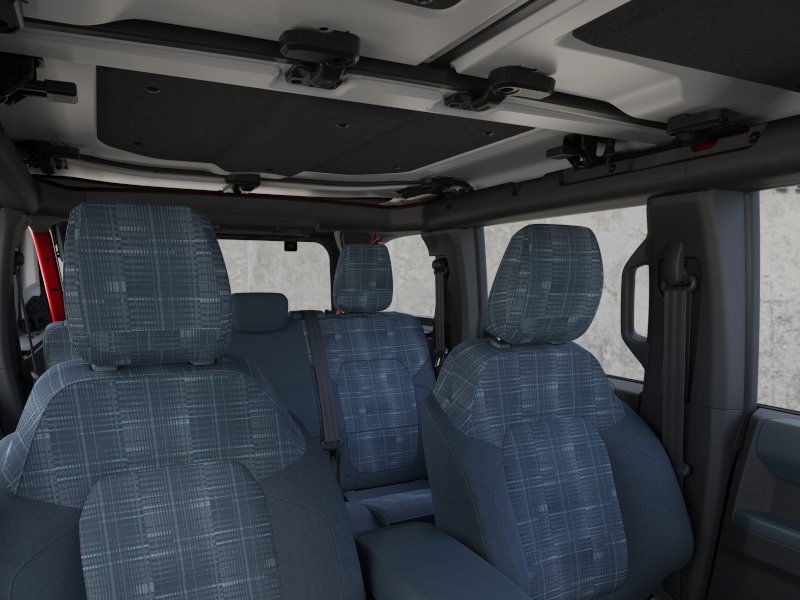 2025 Ford Bronco Heritage Edition Ruby Red Metallic Tinted Clearcoat at Planet Ford