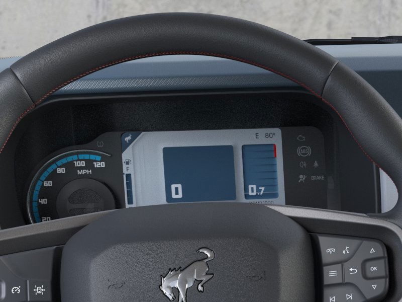 2025 Ford Bronco Heritage Edition Ruby Red Metallic Tinted Clearcoat at Planet Ford