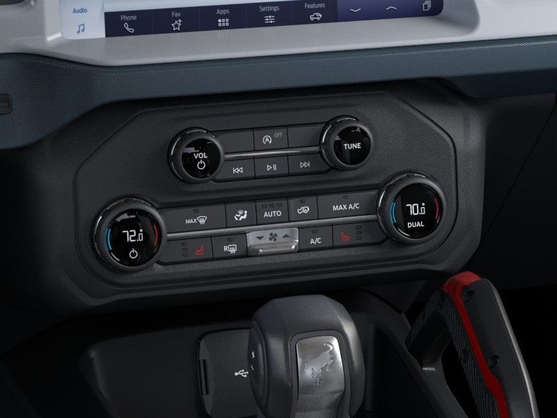 2025 Ford Bronco Heritage Edition Ruby Red Metallic Tinted Clearcoat at Planet Ford