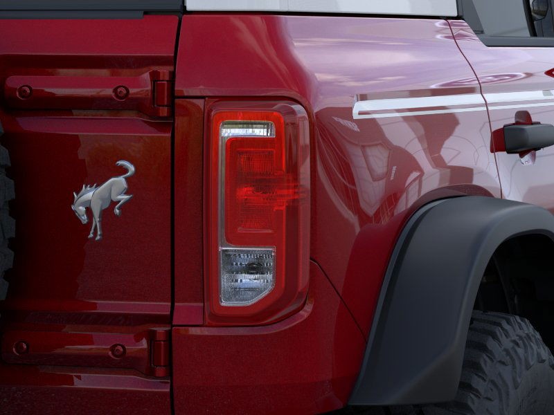 2025 Ford Bronco Heritage Edition Ruby Red Metallic Tinted Clearcoat at Planet Ford