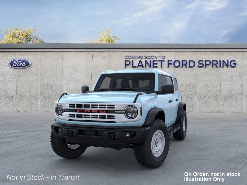 2025 Ford Bronco Heritage Edition Robins Egg Blue at Planet Ford