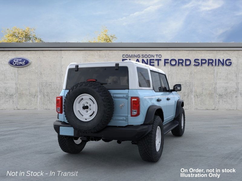 2025 Ford Bronco Heritage Edition Robins Egg Blue at Planet Ford