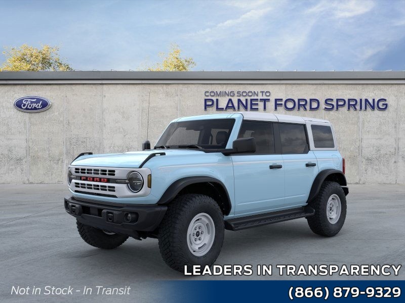 2025 Ford Bronco Heritage Edition Robins Egg Blue at Planet Ford