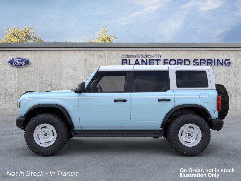 2025 Ford Bronco Heritage Edition Robins Egg Blue at Planet Ford