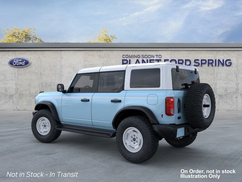 2025 Ford Bronco Heritage Edition Robins Egg Blue at Planet Ford