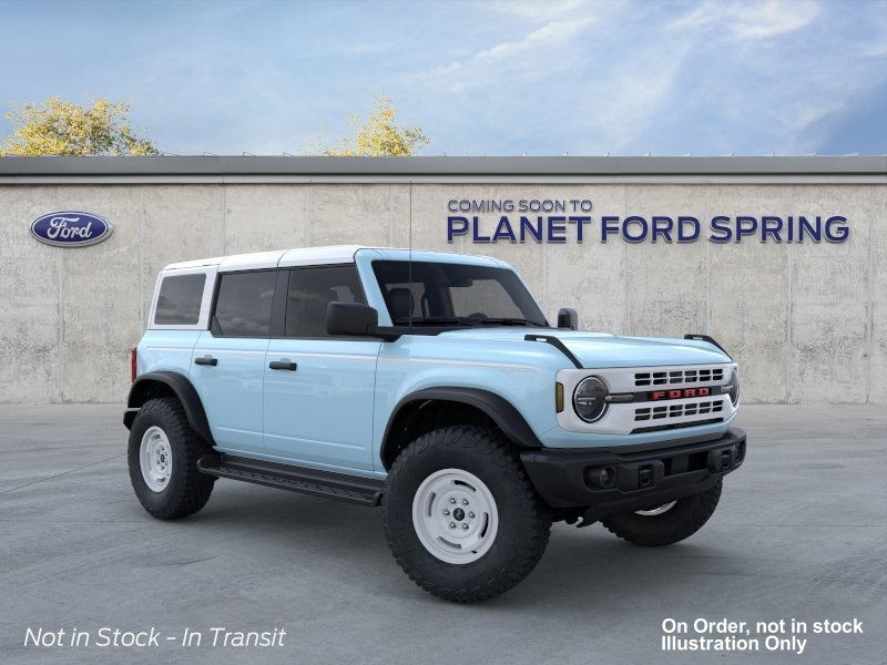 2025 Ford Bronco Heritage Edition Robins Egg Blue at Planet Ford