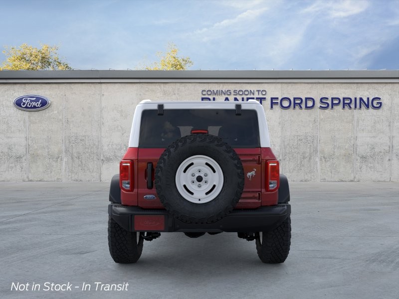 2026 Ford Bronco Heritage Edition Ruby Red Metallic Tinted Clearcoat at Planet Ford