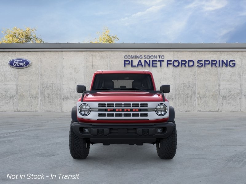 2026 Ford Bronco Heritage Edition Ruby Red Metallic Tinted Clearcoat at Planet Ford