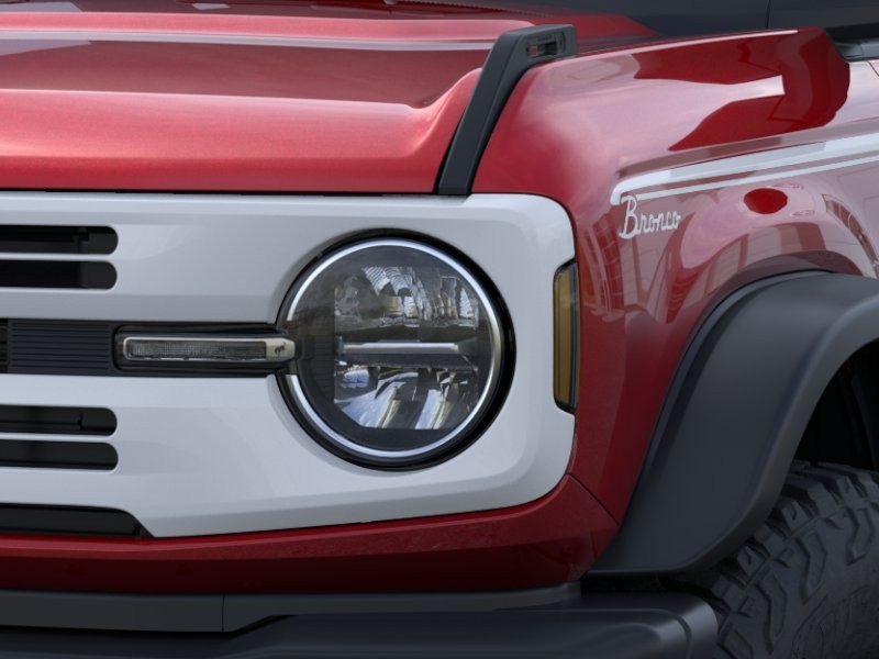 2026 Ford Bronco Heritage Edition Ruby Red Metallic Tinted Clearcoat at Planet Ford