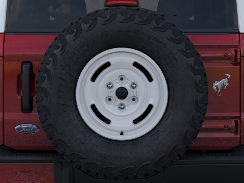 2026 Ford Bronco Heritage Edition Ruby Red Metallic Tinted Clearcoat at Planet Ford