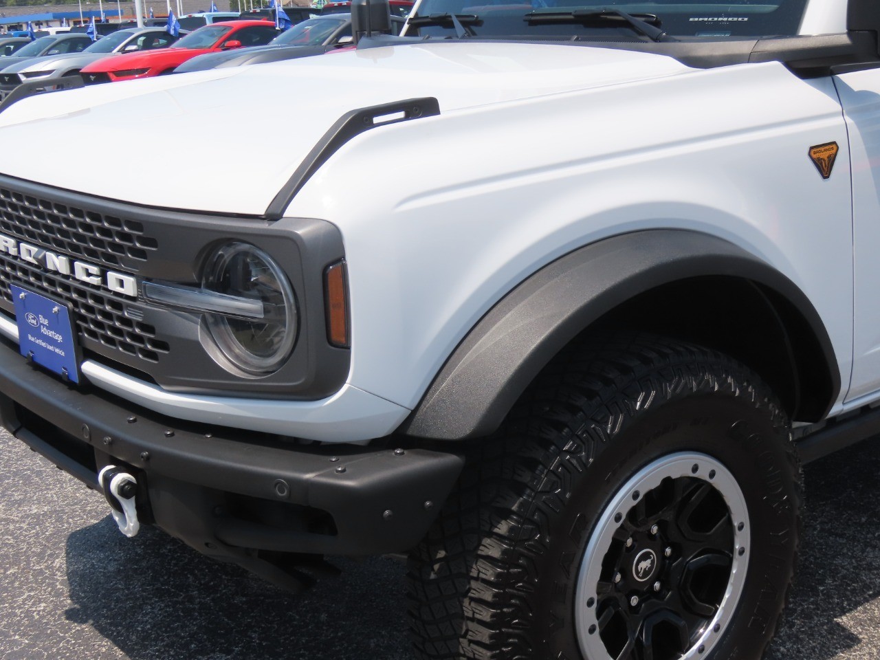 2023 Ford Bronco Badlands Oxford White at Planet Ford