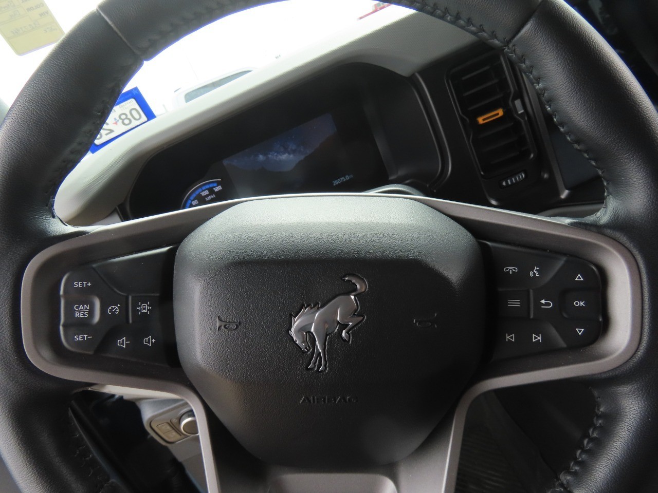 2023 Ford Bronco Badlands Azure Gray Metallic Tri-Coat at Planet Ford