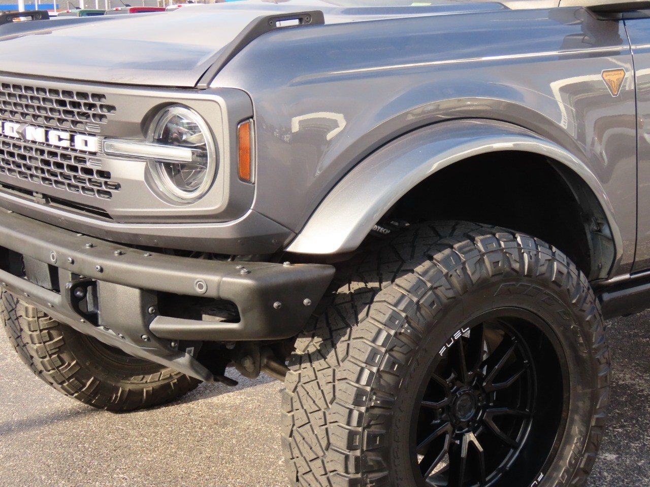 2022 Ford Bronco Badlands Carbonized Gray Metallic at Planet Ford