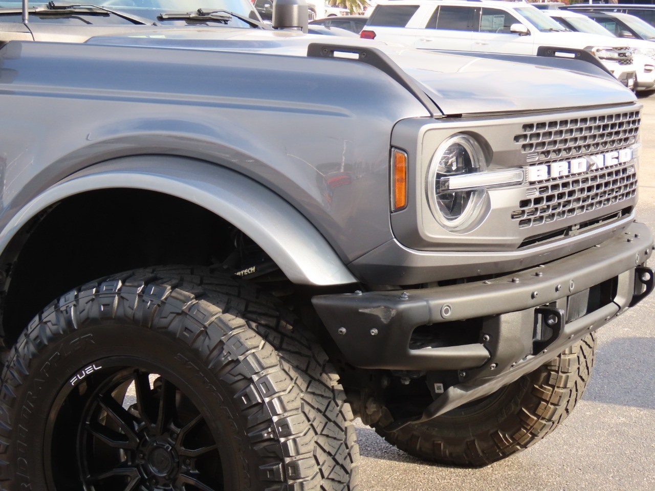 2022 Ford Bronco Badlands Carbonized Gray Metallic at Planet Ford