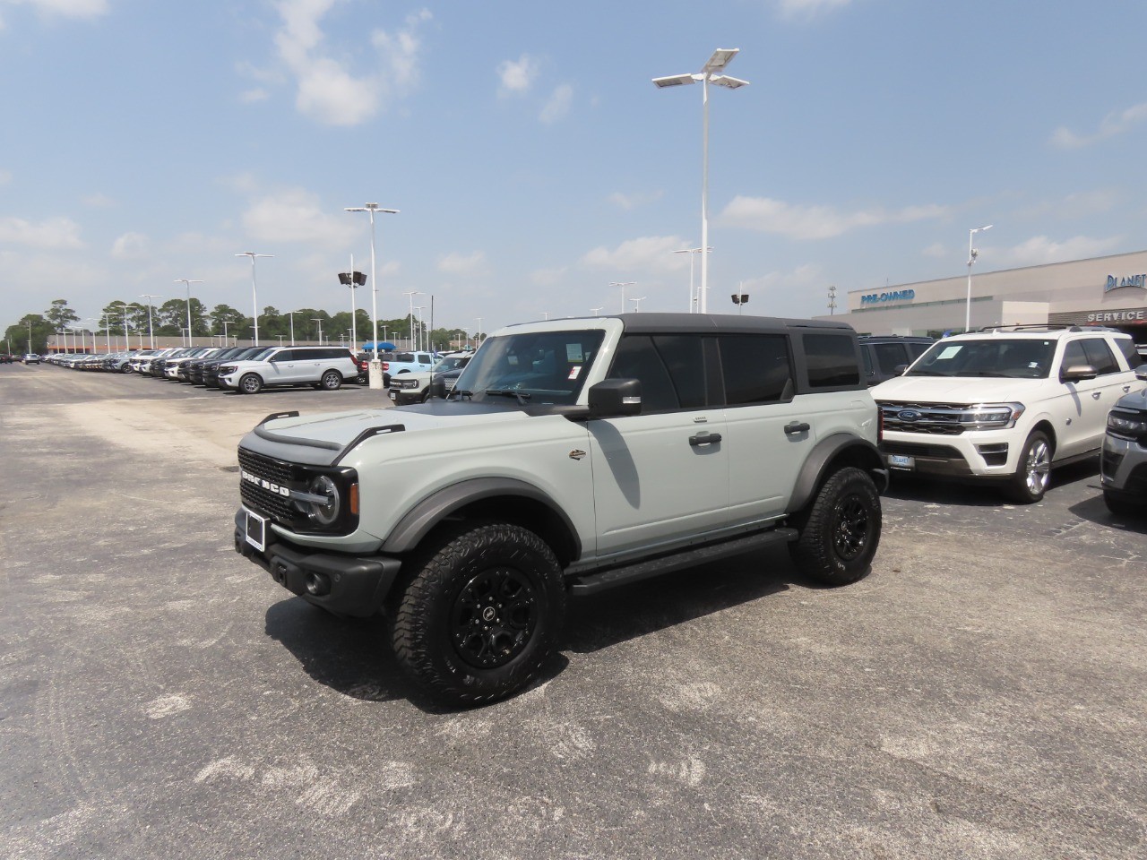 2023 Ford Bronco Wildtrak Cactus Gray at Planet Ford