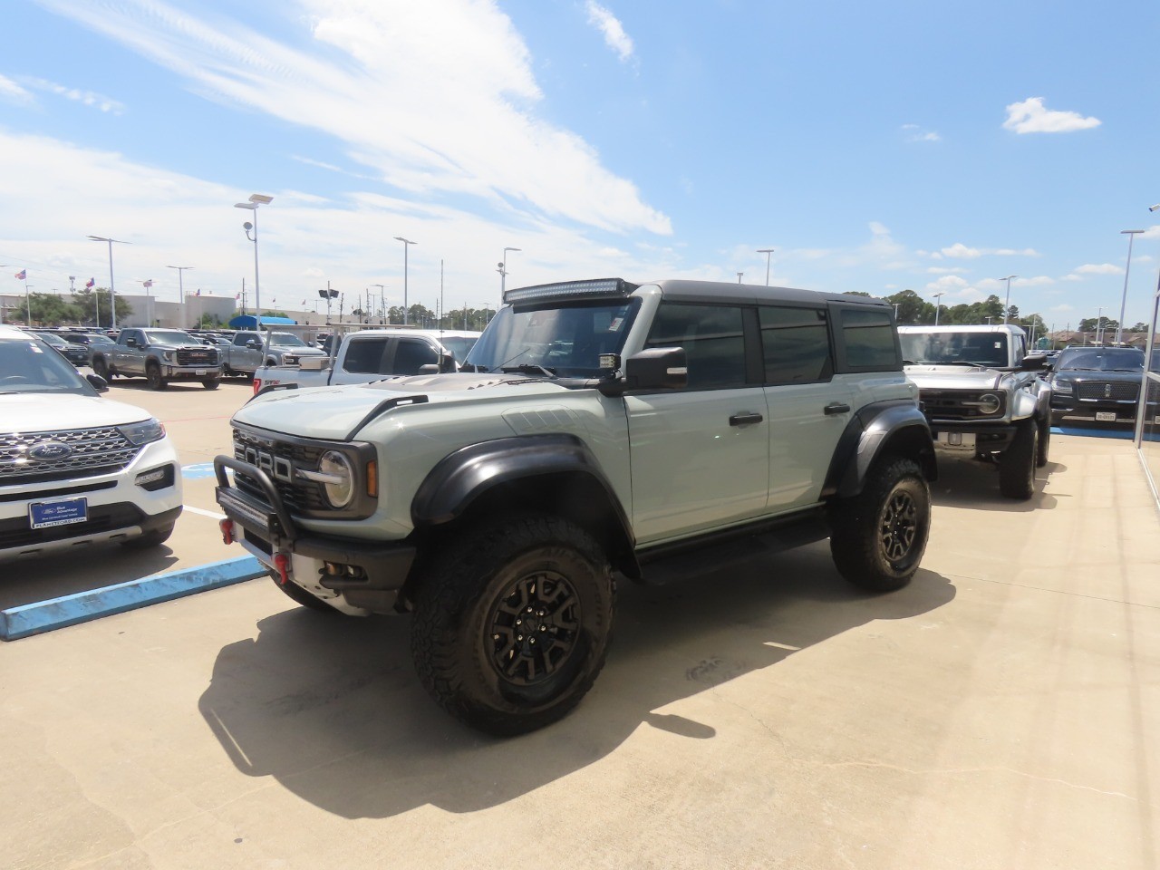 2023 Ford Bronco Raptor Cactus Gray at Planet Ford