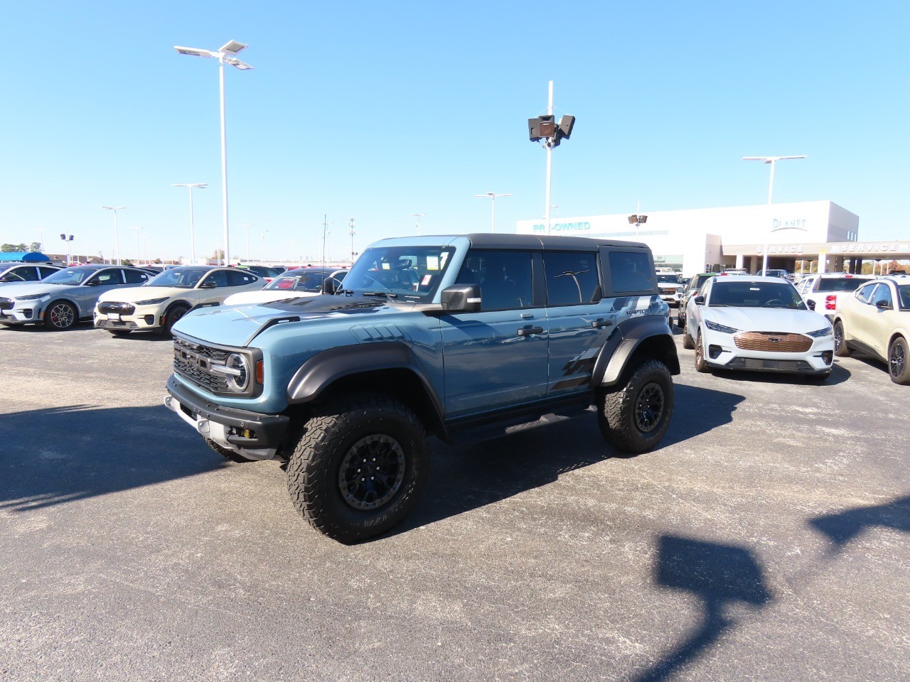 2023 Ford Bronco Raptor Gray at Planet Ford