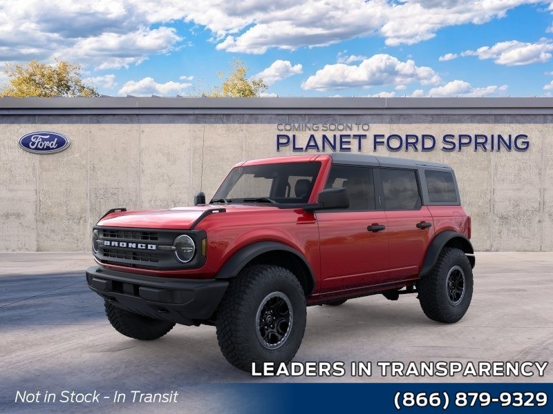 2026 Ford Bronco  Ruby Red Metallic Tinted Clearcoat at Planet Ford