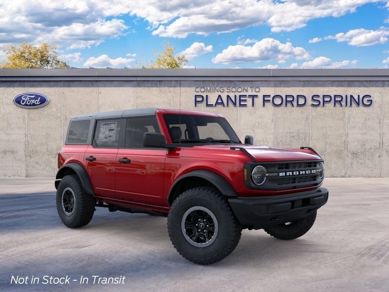 2026 Ford Bronco  Ruby Red Metallic Tinted Clearcoat at Planet Ford