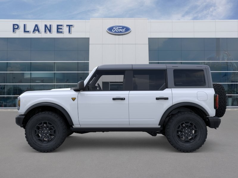 2026 Ford Bronco Badlands Oxford White at Planet Ford