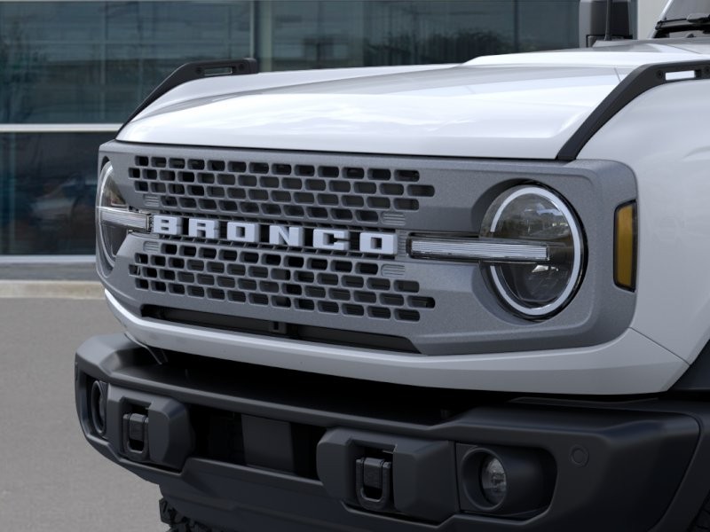 2026 Ford Bronco Badlands Oxford White at Planet Ford
