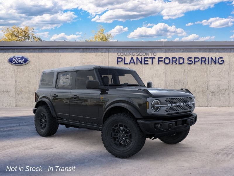 2026 Ford Bronco Badlands Shadow Black at Planet Ford