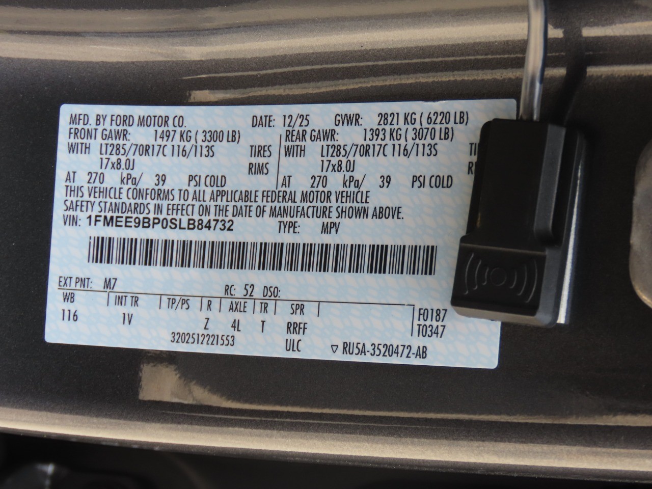 2025 Ford Bronco Badlands Carbonized Gray Metallic at Planet Ford