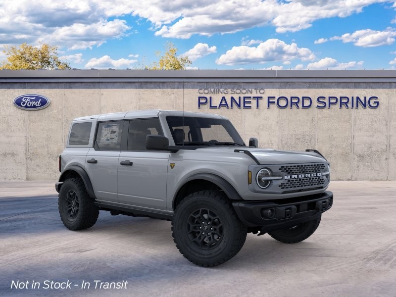 2026 Ford Bronco Badlands Avalanche Gray at Planet Ford