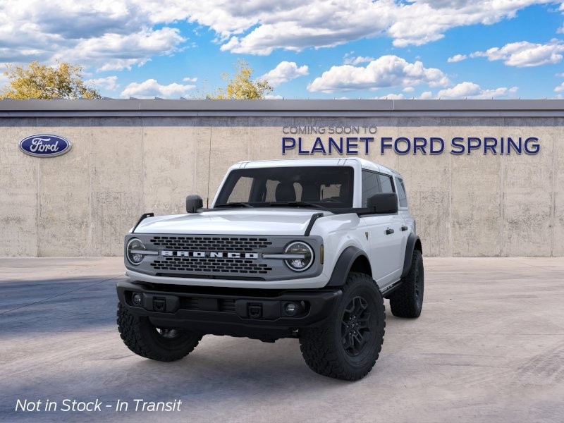 2026 Ford Bronco Badlands Oxford White at Planet Ford