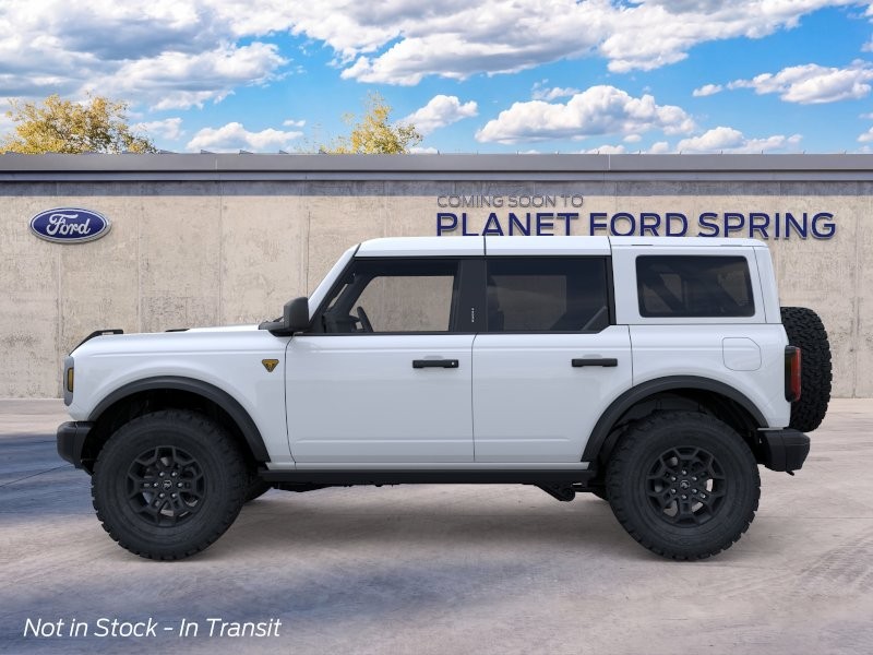 2026 Ford Bronco Badlands Oxford White at Planet Ford
