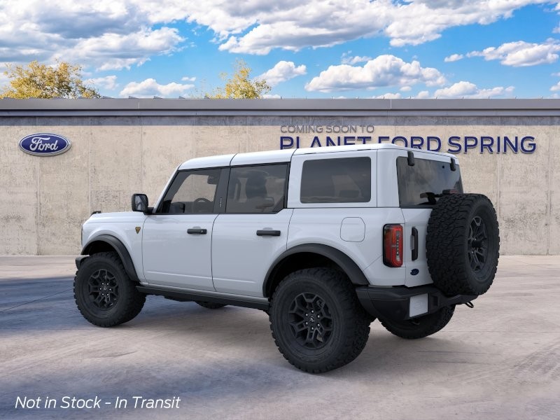 2026 Ford Bronco Badlands Oxford White at Planet Ford