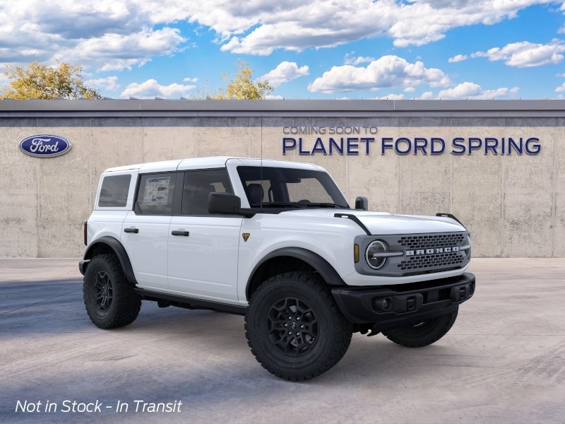 2026 Ford Bronco Badlands Oxford White at Planet Ford
