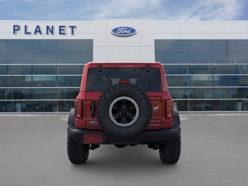 2026 Ford Bronco Badlands Ruby Red Metallic Tinted Clearcoat at Planet Ford