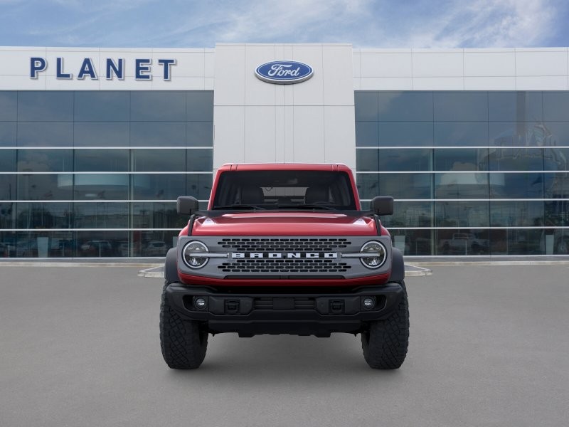 2026 Ford Bronco Badlands Ruby Red Metallic Tinted Clearcoat at Planet Ford