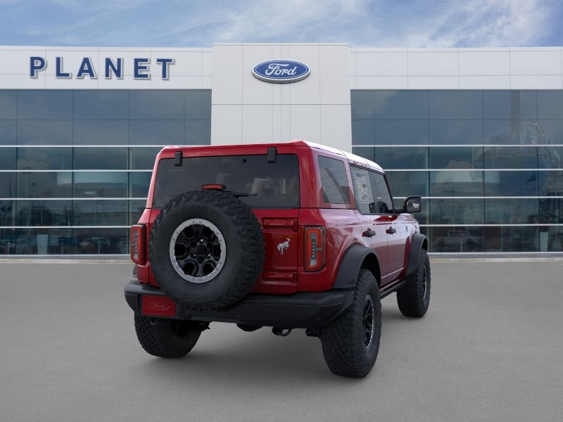 2026 Ford Bronco Badlands Ruby Red Metallic Tinted Clearcoat at Planet Ford