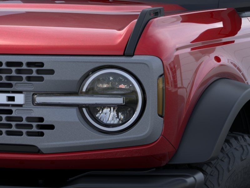 2026 Ford Bronco Badlands Ruby Red Metallic Tinted Clearcoat at Planet Ford