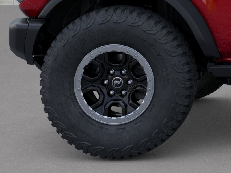 2026 Ford Bronco Badlands Ruby Red Metallic Tinted Clearcoat at Planet Ford